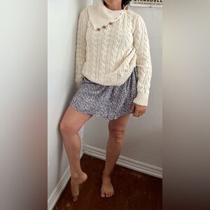 Abercrombie & Fitch Floral Mini Skirt
